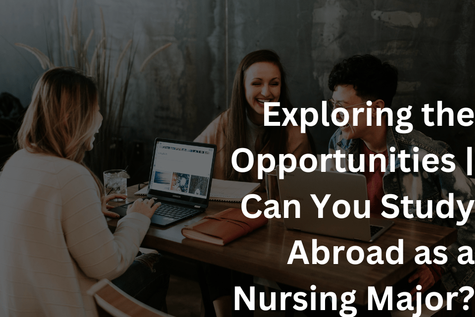 Exploring the Opportunities Can You Study Abroad as a Nursing Major